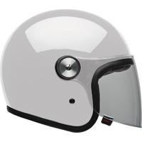 Bell Riot Solid Open Face Motorcycle Helmet & Visor