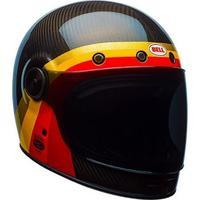 Bell Bullitt Carbon Chemical Candy Motorcycle Helmet & Visor