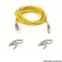 Belkin Cat5e Moulded UTP Crossover Cable (Yellow Cable with Grey Boot) 15m