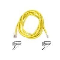 belkin cat6 snagless utp patch cable yellow 2m