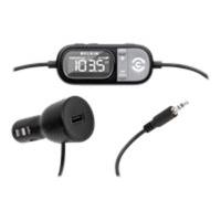 Belkin TuneCast Auto Universal with ClearScan - Digital player FM transmitter / charger for car