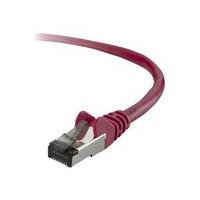 belkin cat6 snagless stp patch cable red 10m