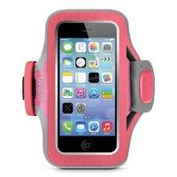 Belkin Neoprene Slim Fit Armband For Iphone 5 In Pink And Purple