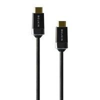 Belkin High Quality Non-Retail ( bagged and labelled ) HDMI Cable, high speed with Ethernet and Gold connectors 1m - HDMI0021G-1M