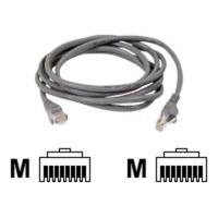 Belkin FastCAT 5e Shielded Snagless Patch Cable RJ45M-RJ45M (Grey) 1m