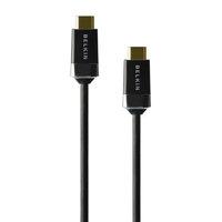 Belkin High Quality Non-Retail ( bagged and labelled ) HDMI Cable, standard speed with nickel connectors 2m - HDMI0017-2M