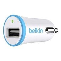 Belkin 1amp Universal Micro Car Charger For Iphone Ipod & Smartphones - Blue