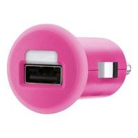 belkin micro car charger usb 1 amp in pink