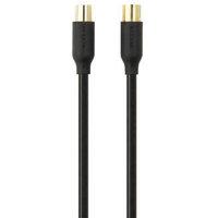 Belkin Digital Coax M/F cable 2m 90dB Black