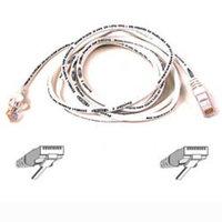 Belkin FastCAT 5e Snagless Patch Cable RJ45M-RJ45M (White), 10m