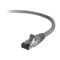 belkin cat6 snagless stp patch cable grey 5m