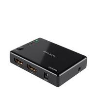 Belkin HDMI Switch 4-In/1-Out Black