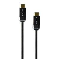Belkin High Quality Non-Retail ( bagged and labelled ) HDMI Cable, Highspeed with Ethernet, Gold connectors , 5m - HDMI0021G-5M