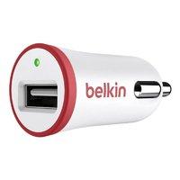 Belkin 1amp Universal Micro Car Charger For Iphone Ipod & Smartphones - Red