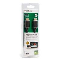 belkin high speed hdmi cable with ethernet ultra thin led tv 15m