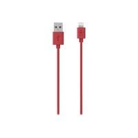 Belkin MIX IT Lightning Sync/Charge cable for iPhone and ipad - 1.2m - Red