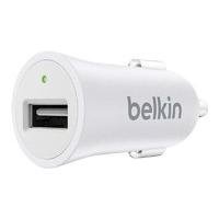 Belkin Premium MixIt Fast 2.4amp USB Car Charger with Connected Equipment Warranty - White