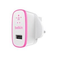 Belkin Mix-It single AC Wall charger 2.1amp in Pink