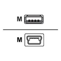 Belkin 3m USB (M) to mini-USB Type B (M) Cable - Charcoal