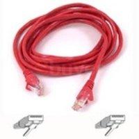 belkin cat5e snagless utp patch cable red 5m