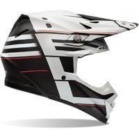 Bell Moto-9 Carbon Flex Blocked Motocross Helmet