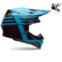 Bell Moto-9 Carbon Flex Blocked Motocross Helmet