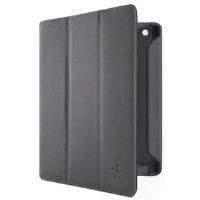 Belkin Pro Tri-Fold Folio with Stand for The New iPad and iPad 2 (Black/Grey)