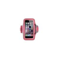 Belkin Slim-Fit Plus Carrying Case (Armband) for iPhone - Fuchsia - Neoprene, Fabric - Armband