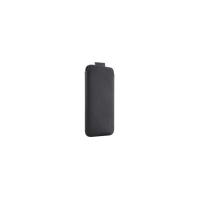 Belkin Pocket Carrying Case for iPhone - Black - Polyurethane Leather - Pebble Grain Texture