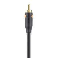 belkin coax digital audio male male gold cable in black 1m