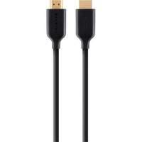 Belkin High Speed Hdmi Cable With Ethernet Gold Plated In Black 1m