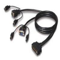 Belkin OmniView Dual-Port PS/2 KVM Cable 3m