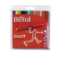 berol colourbroad assorted colours pens 12 pack