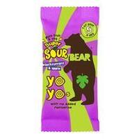 BEAR Super Sour Yoyo Blackcurr 20g