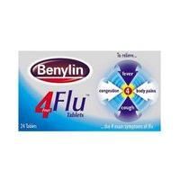 Benylin 4-flu X 24 Tablets