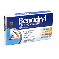 benadryl allergy relief 12