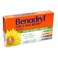Benadryl One A Day Relief 7