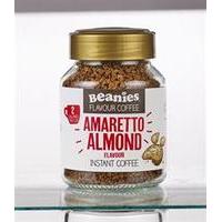 Beanies Coffee Amaretto Flavour Coffee Decaff 50g