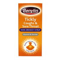 Benylin Tickly Coughs & Sore Throat Non-Drowsy Syrup 150ml