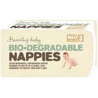 beaming baby bio degradable maxi nappies 34spieces