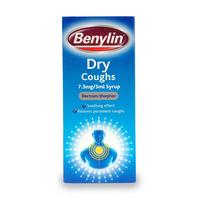 benylin dry coughs 75mg5ml syrup 150ml