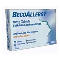 BecoAllergy Hayfever and Allergy Relief 10mg Tablets 7