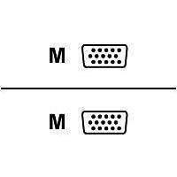 belkin monitor vga cable db15 male to male 2m