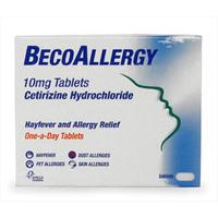 BecoAllergy Hayfever and Allergy Relief 10mg Tablets 14