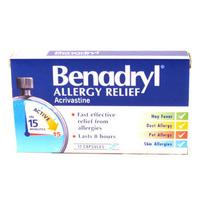 Benadryl Allergy Relief 12 Pack