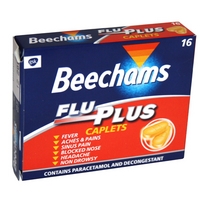 Beechams Flu-Plus Caplets (16)