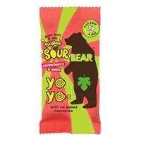 BEAR Super Sour Yoyo Strawberr 20g