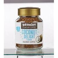 Beanies Coffee Coconut Flavour Instant Coffee 50g