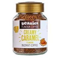 Beanies Coffee Creamy Caramel Flavour Coffee 50g