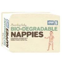 beaming baby bio degradable junior nappies 31spieces